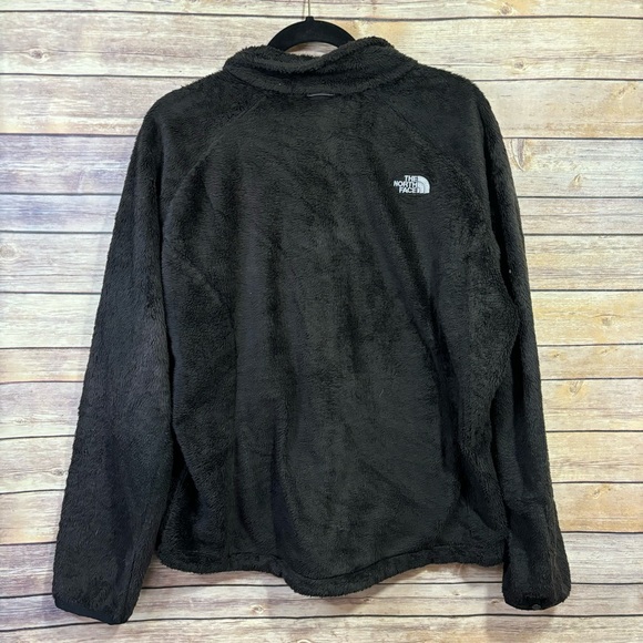 The North Face Women’s Black Osito Jacket Zip Up Fuzzy Cozy Size Large I2 - Picture 7 of 8